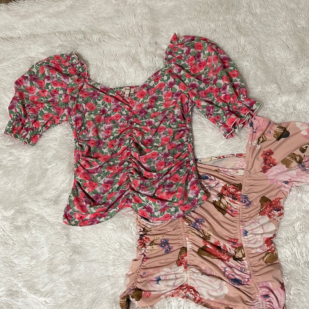 pink floral blouses perfect for summer